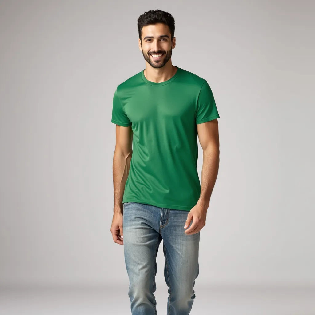 T-Shirt Vert Éden
