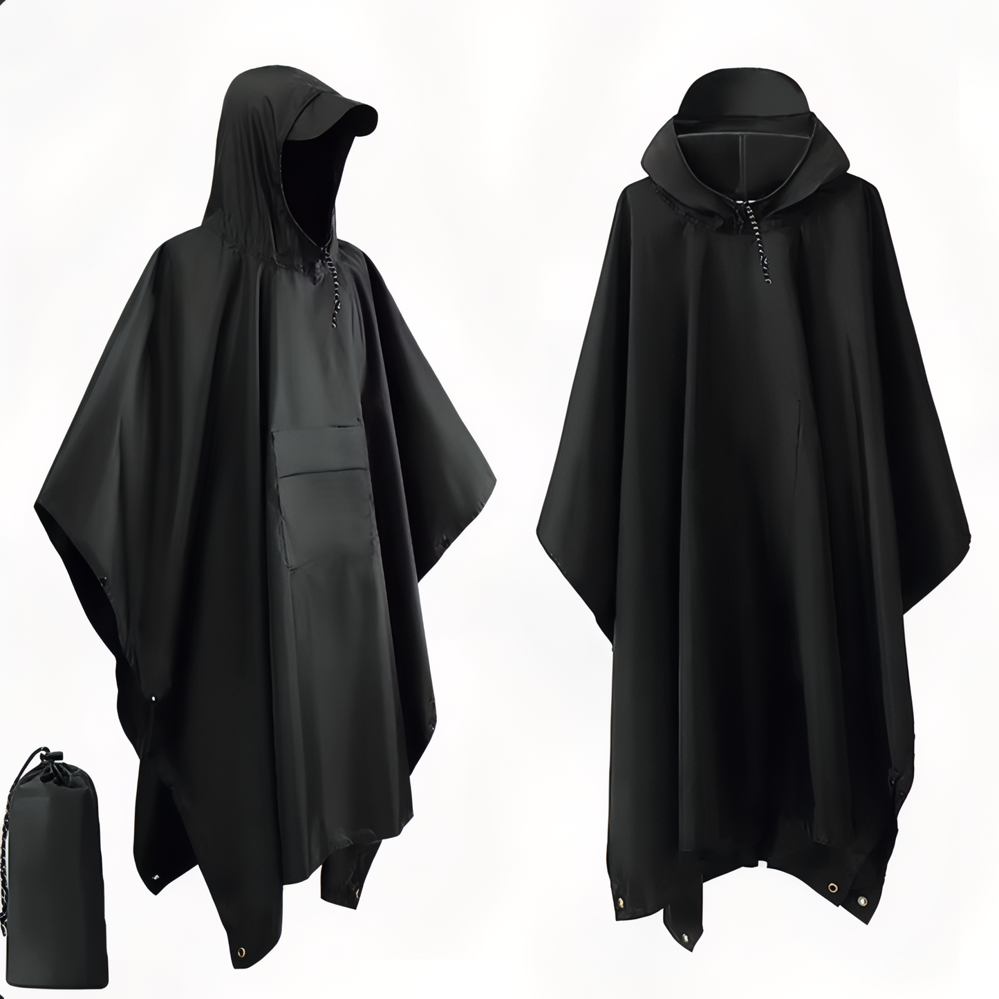 Hiking rain poncho