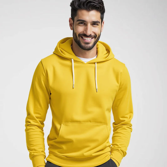 Plain Yellow Hoodie