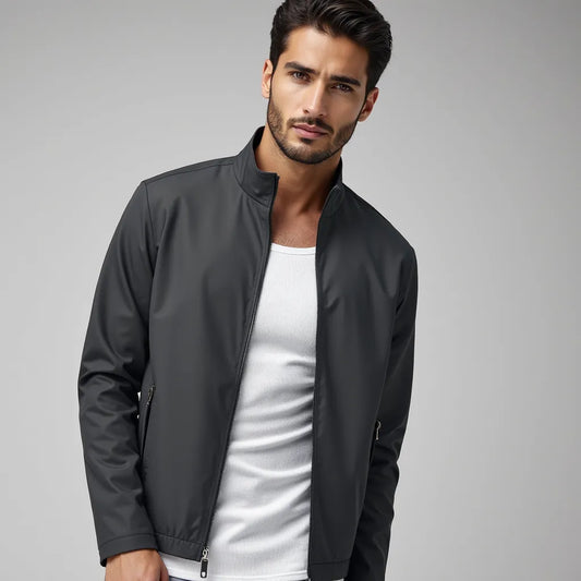 Men's Elegant Charcoal Jacket