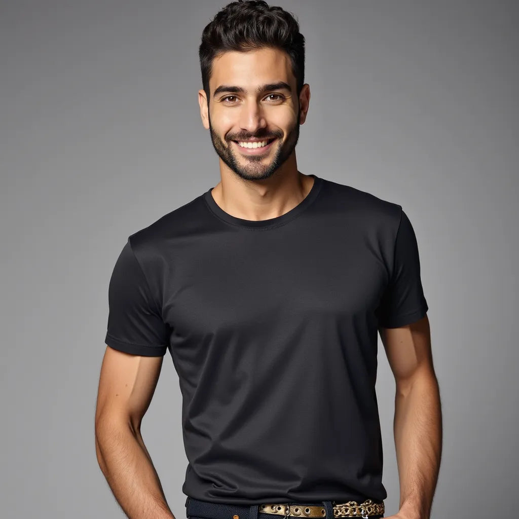 T-Shirt Noir Intense