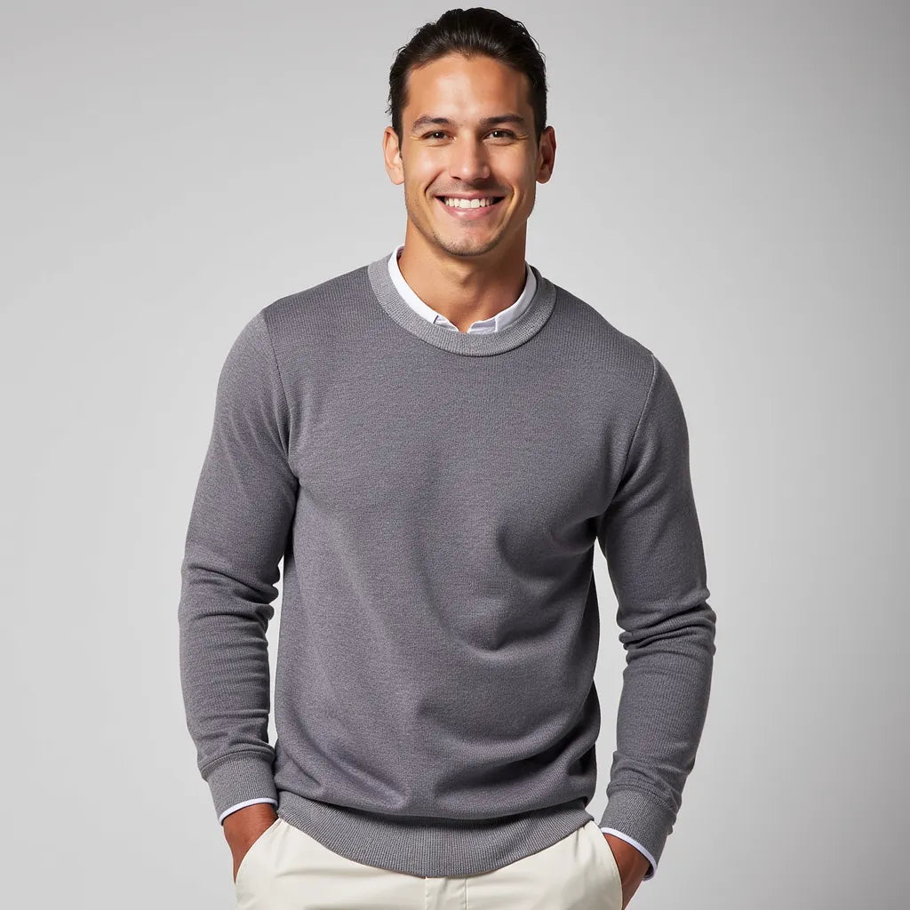 Elegant Grey Sweater