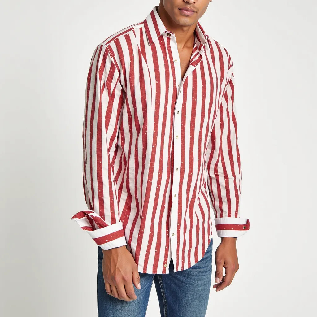 Chemise Red Horizon