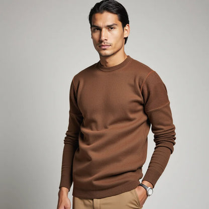 Elegant Brown Sweater