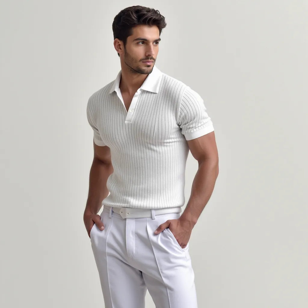 White Elegance Polo Shirt
