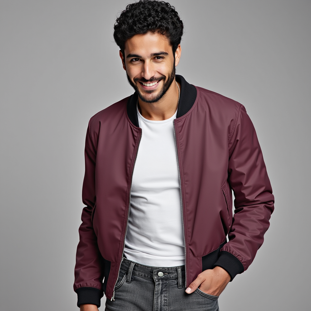 Aeroline Burgundy Jacket