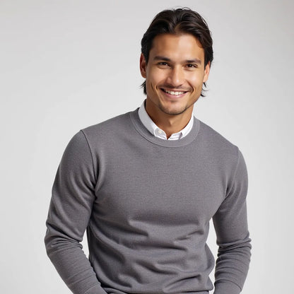 Elegant Grey Sweater