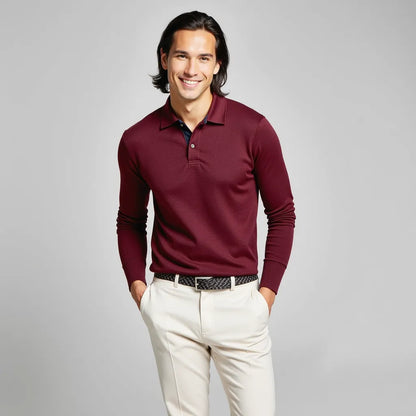 Polo Bordeaux Élégance