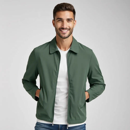 Blouson Homme Vert Forêt
