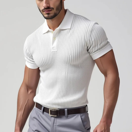 White Elegance Polo Shirt