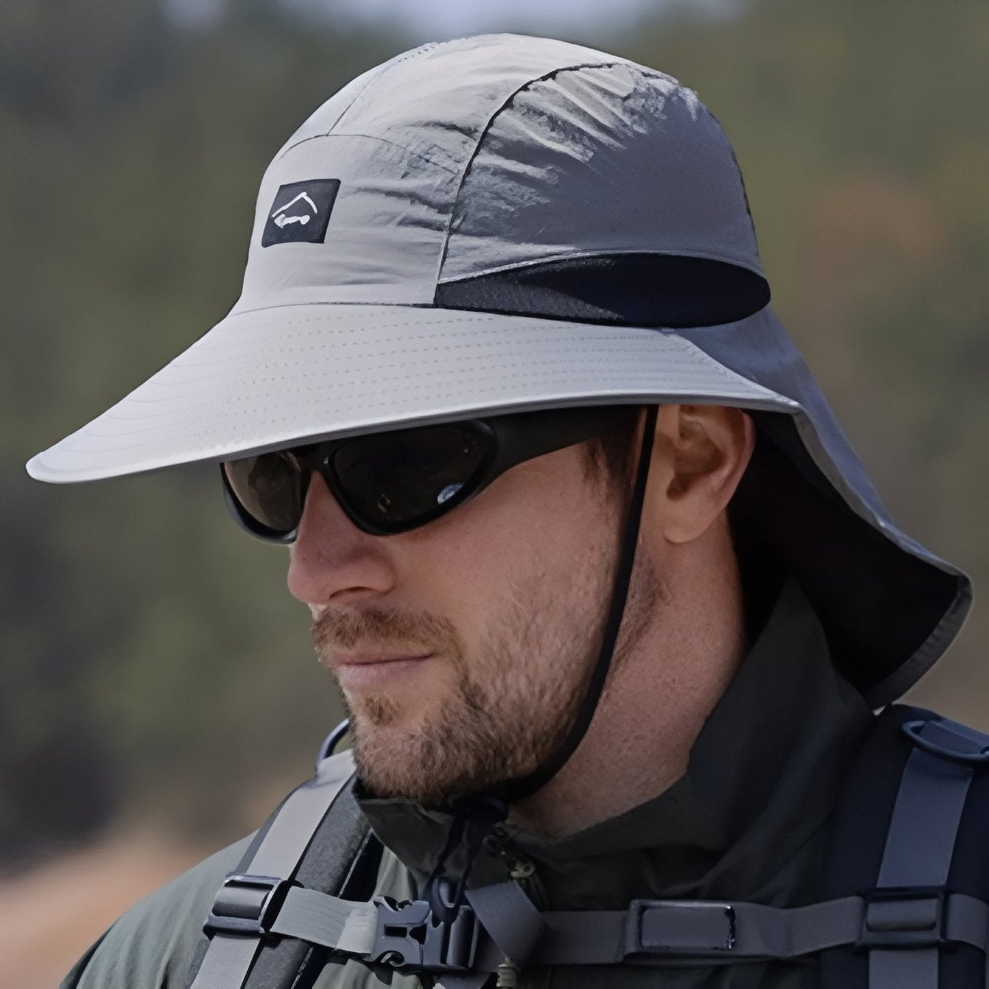 Lightweight Hiking Hat Neck Protection