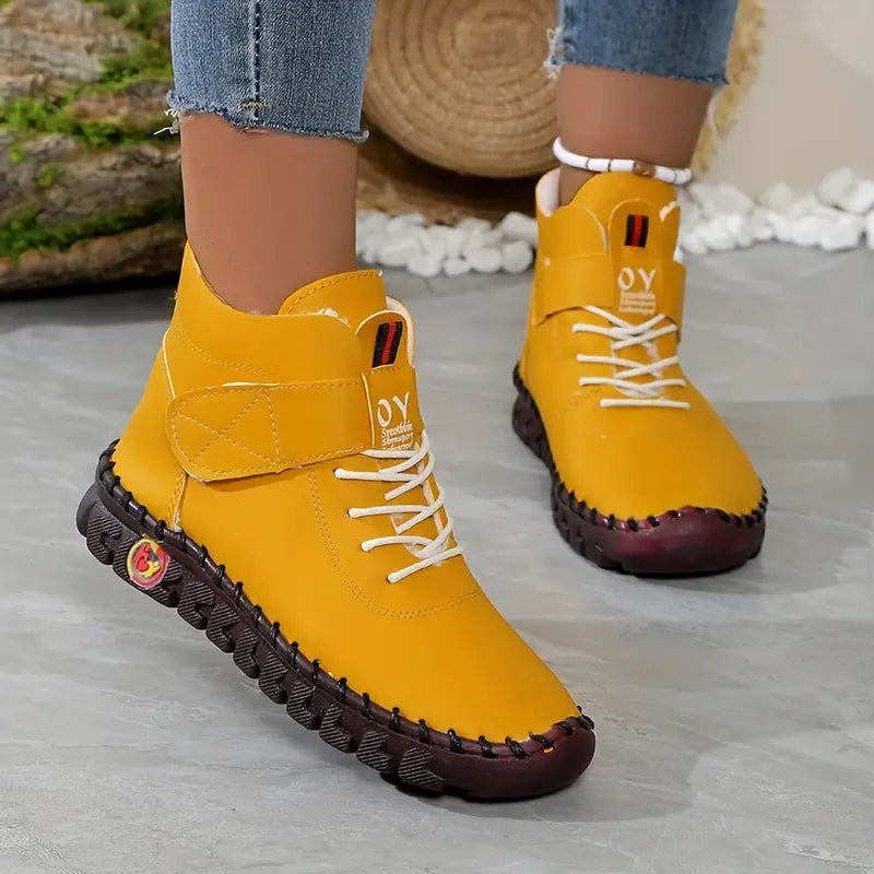 Maya - Non-slip Leather High Shoes