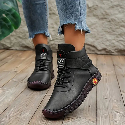 Maya - Non-slip Leather High Shoes