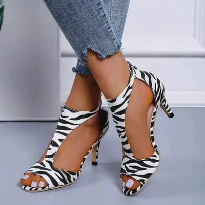 Orthopedic Leather Heeled Shoes - OrthoElegance™