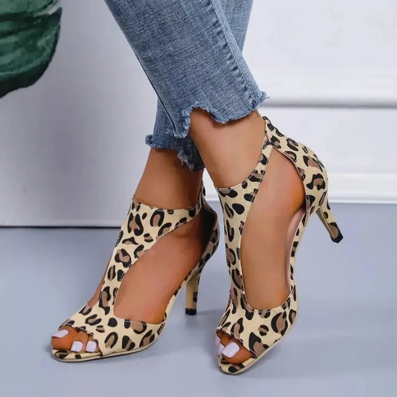 Orthopedic Leather Heeled Shoes - OrthoElegance™