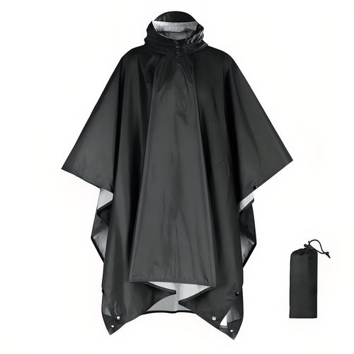 Hiking rain poncho