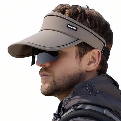 Visor cap with integrated goggles