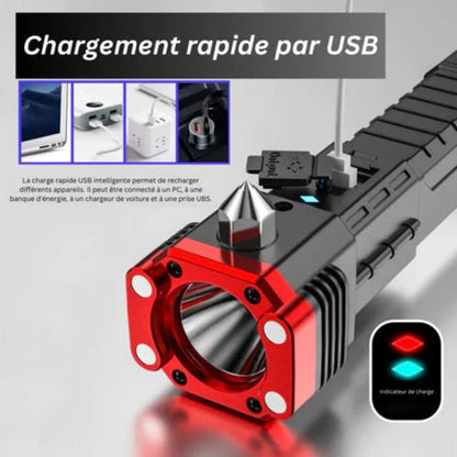 4-in-1 Ultra Bright Flashlight - Protectivo™