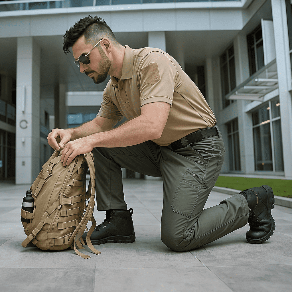Men's Indestructible Waterproof Tactical Survival Pants - Hiking / Mountain / Nature