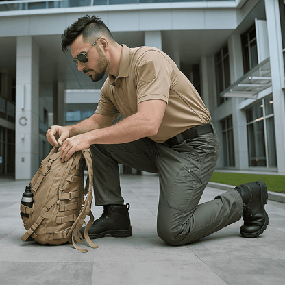 Men's Indestructible Waterproof Tactical Survival Pants - Hiking / Mountain / Nature
