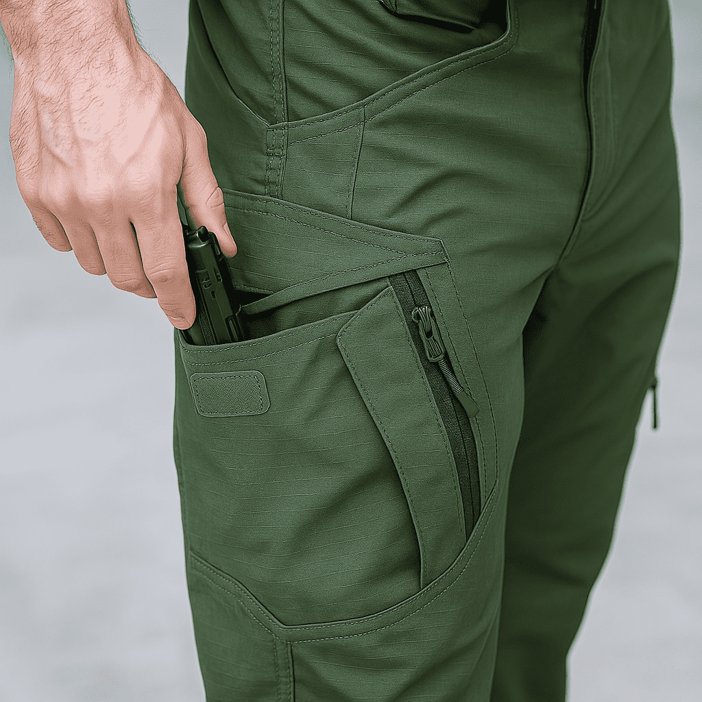 Men's Indestructible Waterproof Tactical Survival Pants - Hiking / Mountain / Nature