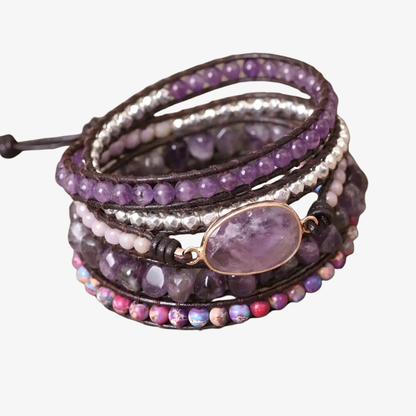 Amethyst bracelet