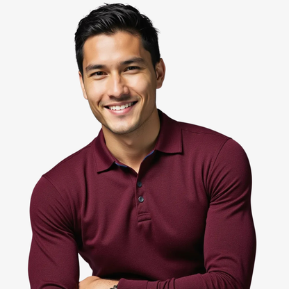 Polo Bordeaux Élégance