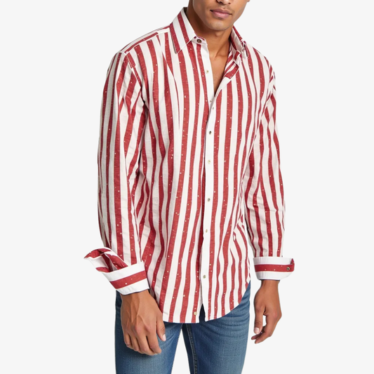 Chemise Red Horizon