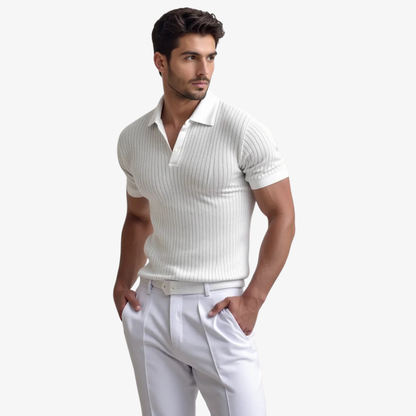 Polo Élégance Blanche