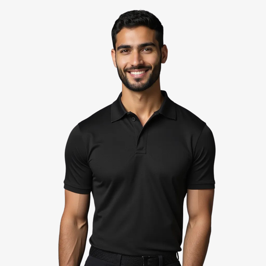 Nox Intense Black Polo Shirt