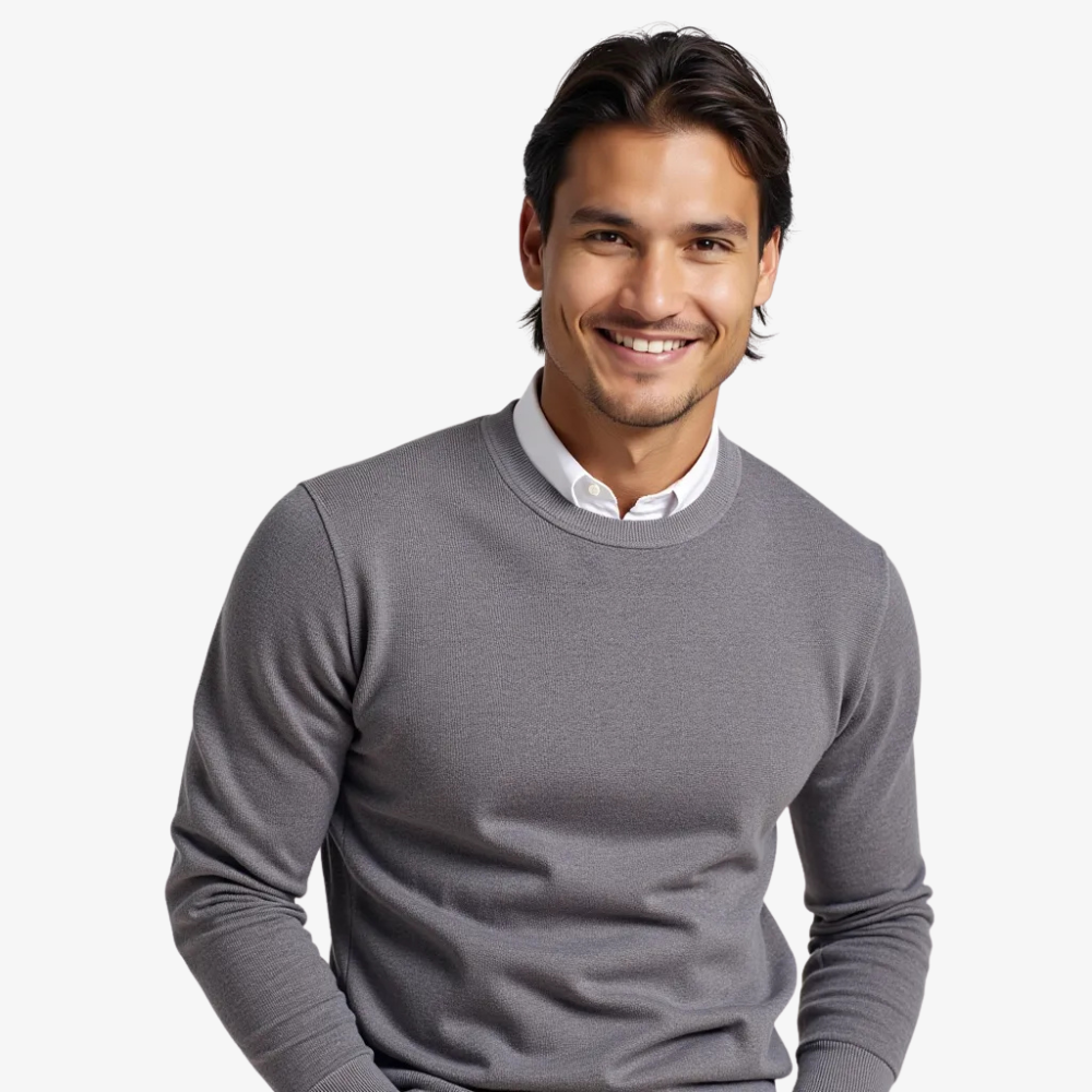 Pull Gris Élégance