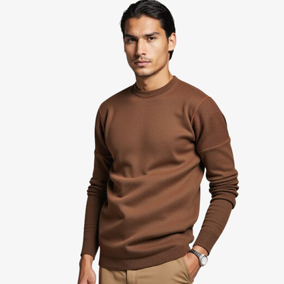Pull Brun Élégance
