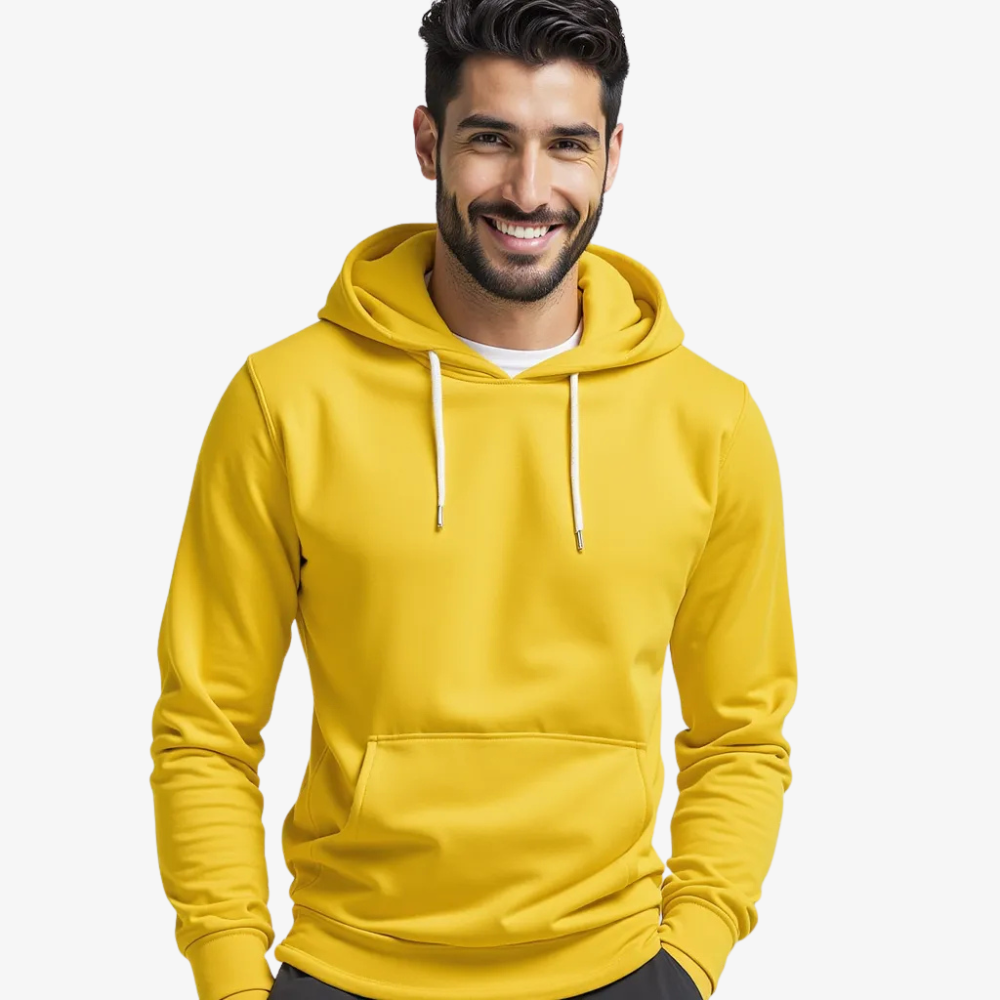 Plain Yellow Hoodie