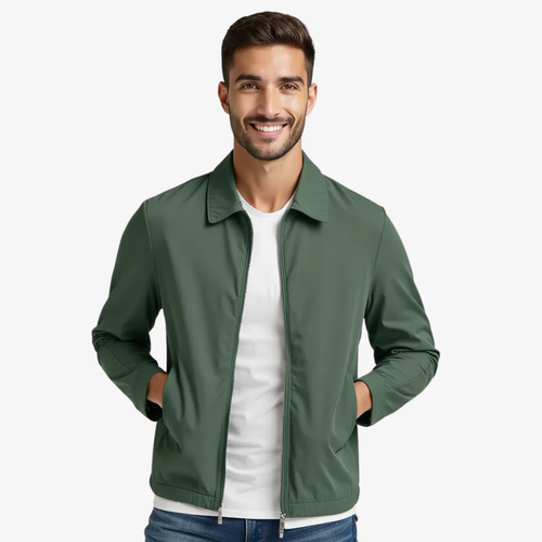 Blouson Homme Vert Forêt
