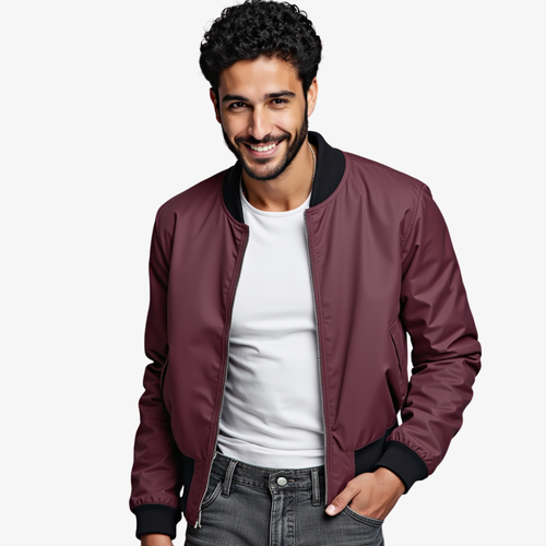 Blouson Bordeaux Aeroline