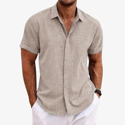 Chemise Légère en Lin – BreezeFit™