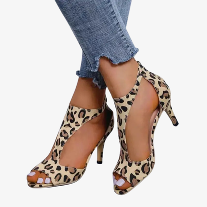 Chaussures Orthopédiques à Talon en Cuir - OrthoElegance™