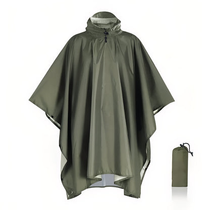 Hiking rain poncho