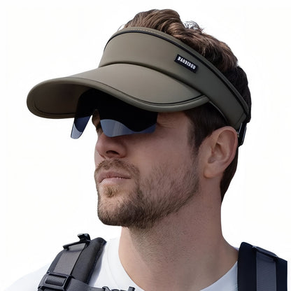 Visor cap with integrated goggles