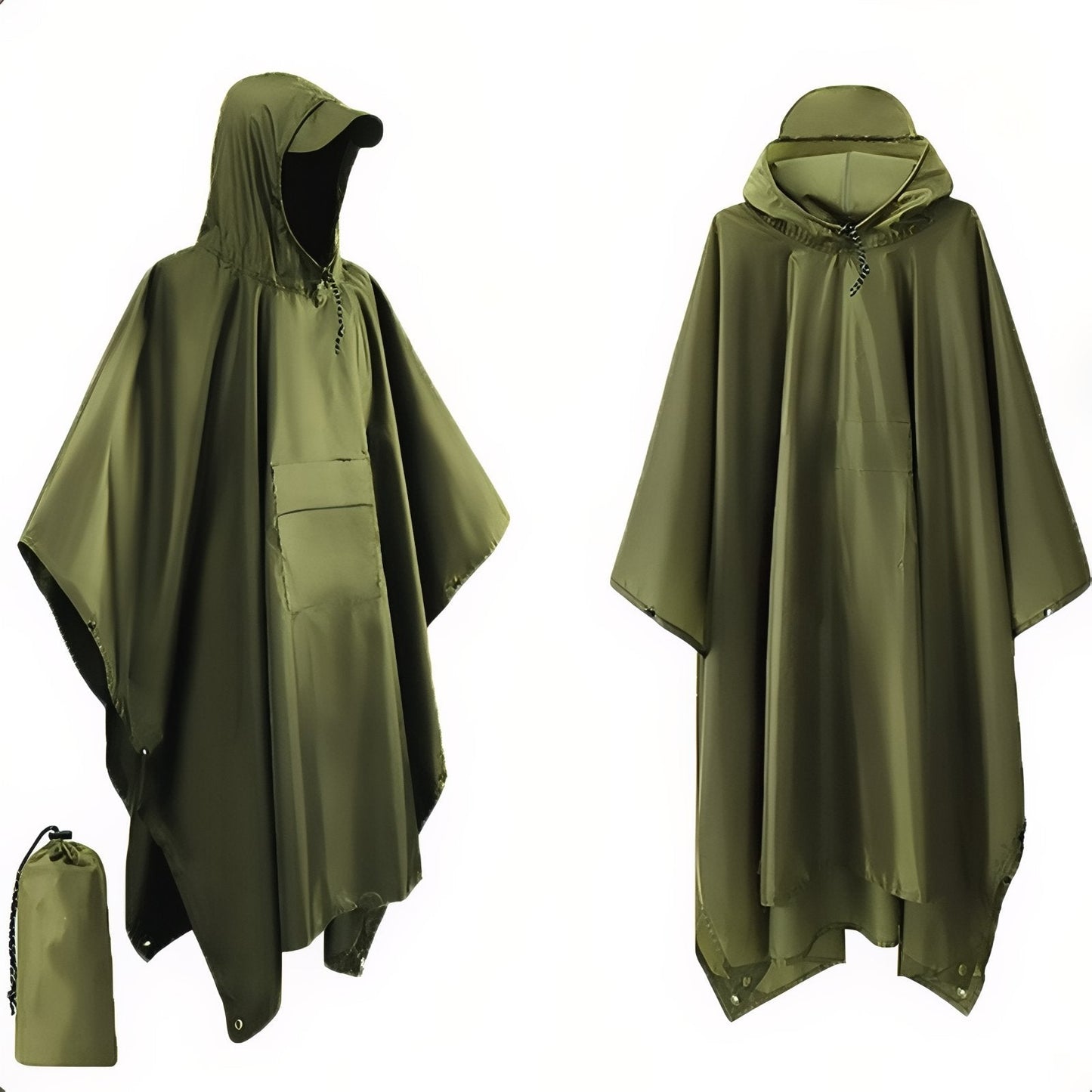 Hiking rain poncho